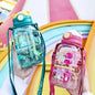 650ml Cute Water Bottle Cup With Straw Adjustable Shoulder Strap Portable Leakproof Students Kids Adults Outdoor BPA Safe 2026