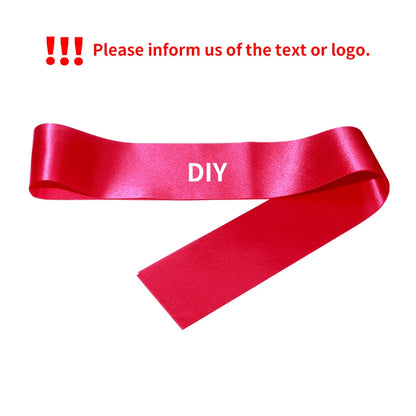 Diy Custom Personality Satin Sash Writen As You Want Wedding Bridal Shower Team Bride Tribe Satin Sash Bachelorette Party Decor