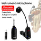 Sax trumpet trombone special wireless microphone musical instrument pickup amplifier performance outdoor performance microphone
