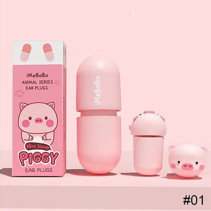 Cartoon Earplugs Soundproof Sleeping Ear Plugs Noise Reduction Ear Plug Special Mute Soft Slow Rebound Anti Snore Ear Protector