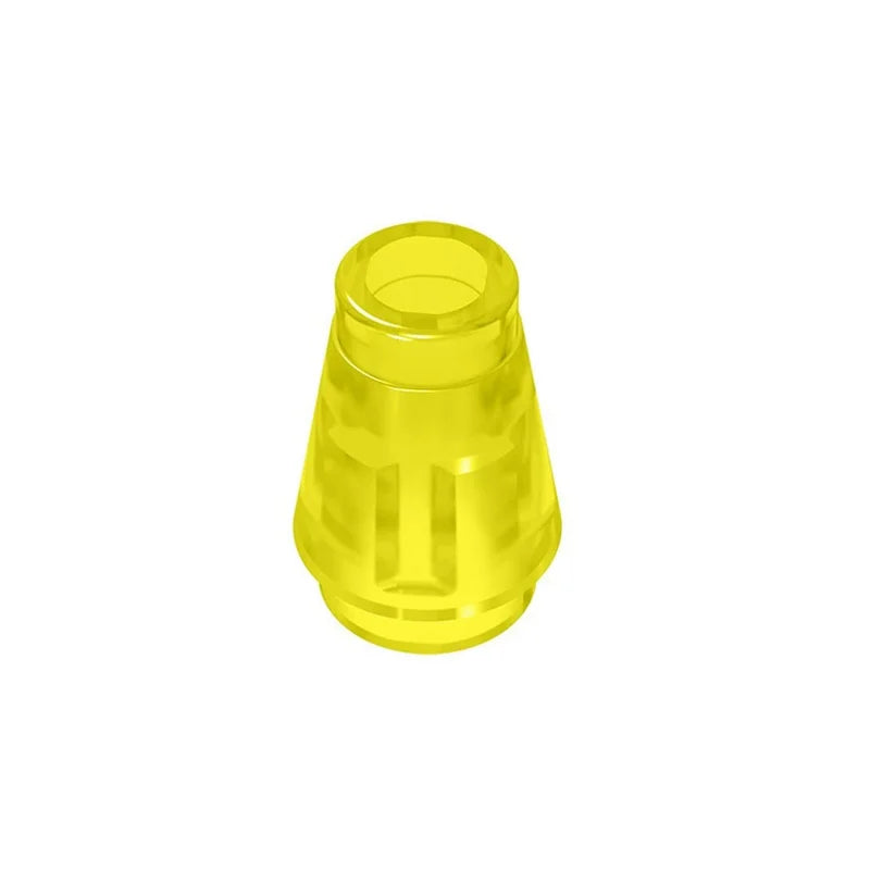 10PCS 59900 4589 1x1 Cone Block Moc Building Loose Parts Compatible with Brick DIY Children's Toy Assembly Gift