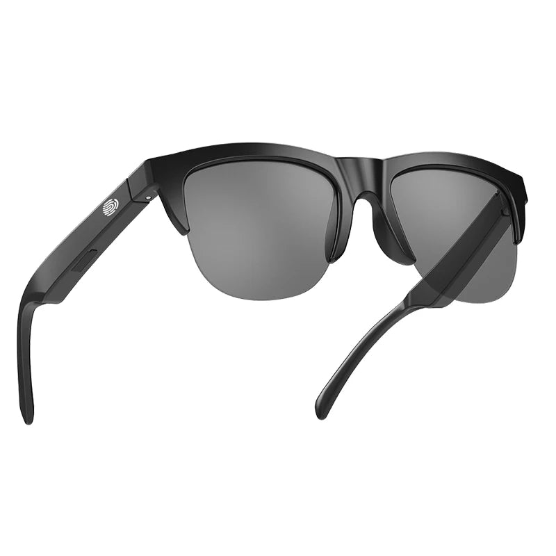 Lenovo New AI Smart Glasses Bluetooth V5.3 Sunglasses Glasses with Audio Mic AI Calling Real-time Smart Sunglasses for Men Women