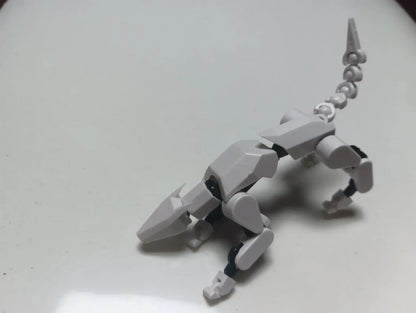 13 Action Figure Titan Multi-Jointed Movable Shapeshift Robot T13 Action Mannequin Character and Dog Figure Toys gifts for kids