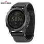NORTH EDGE LITECORE Men's Digital Watch Sports Super Light Outdoor Compass Pedometer Waterproof 50M Electronics Wristwatch New