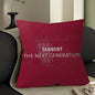 T-Tabbert Maple Design Cushion Cover Happy Autumn Harvest Decor Holiday Decorati Pillow Cover