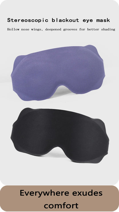 3D Sleeping Mask Block Out Light Sleep Mask For Eyes Soft Sleeping Aid Eye Mask for Travel Eyeshade Night Breathable Slaapmasker