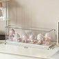 Acrylic Action Figure Display Case Transparent Doll Storage Box Toy Organizer Rack for Collectible Showcase Cabinet