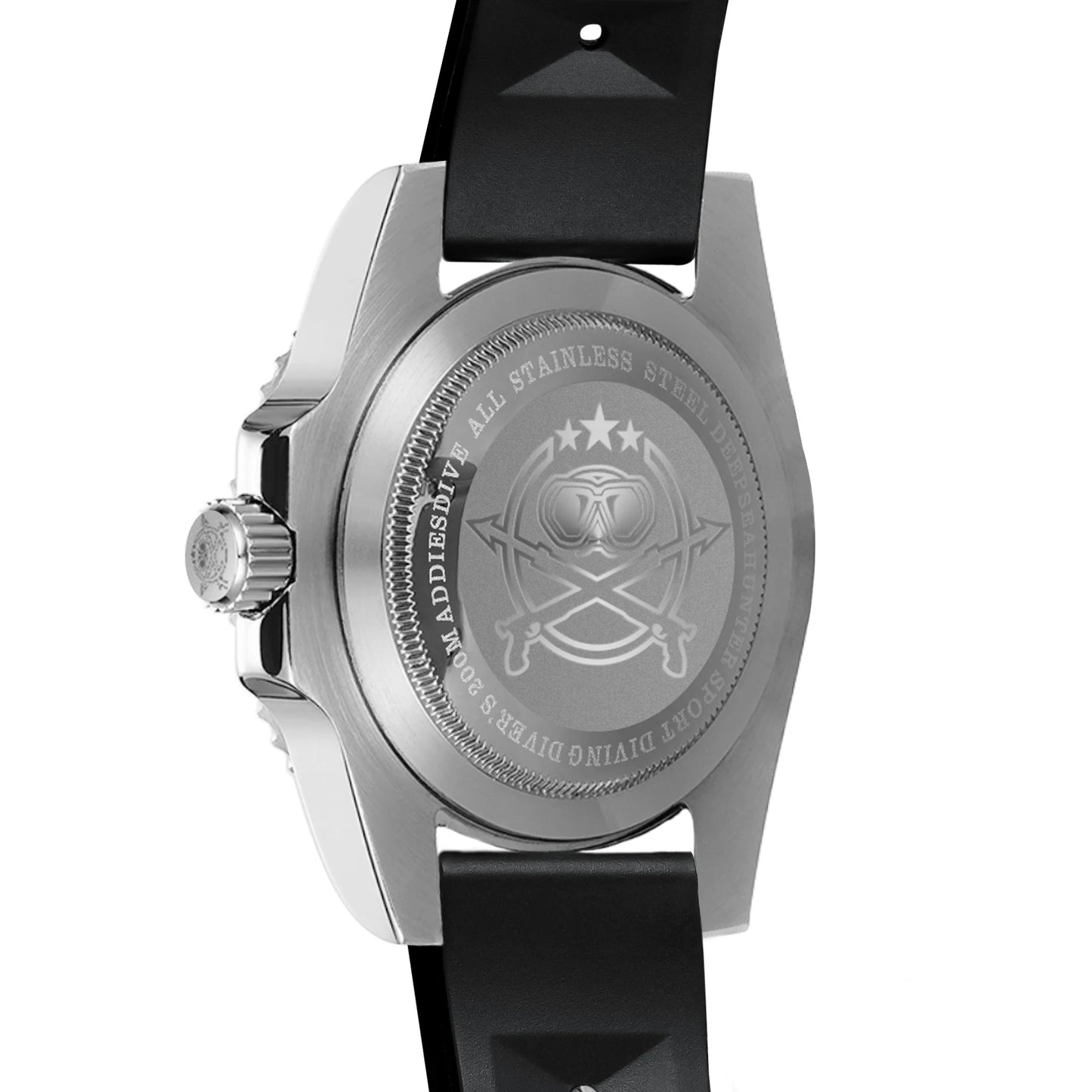 ADDIESDIVE MY-H3-2 Men's Dive Quartz Watch 41mm Fashion Stainless Steel Wristwatch 200M Calendar Display Luminous Watches ForMen