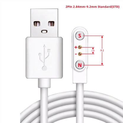 Aishi Magnetyczny kabel ładujący USB, ładowarka, adapter zasilania do inteligentnego zegarka, opaski sportowej, wyciskarki, słuchawek, szczoteczki do zębów, urządzeń kosmetycznych