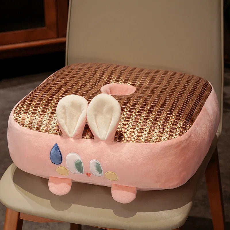 Thickened Lazy Rattan Mat Home Soft Comfortable Floor Stool Tatami Cushion for Living Room Bedroom Floor Seating