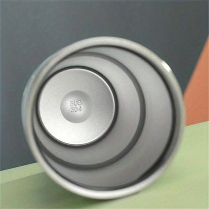 20/30oz Vacuum Insulated Tumbler with Lid: Stainless Steel Portable Cup with Dazzling Tote Handle for Hot & Cold Drinks