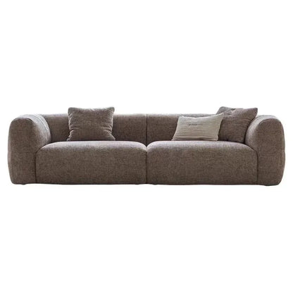 Homestay compressed fabric sofa, small apartment removable and washable large white sofa bed customized multi-function