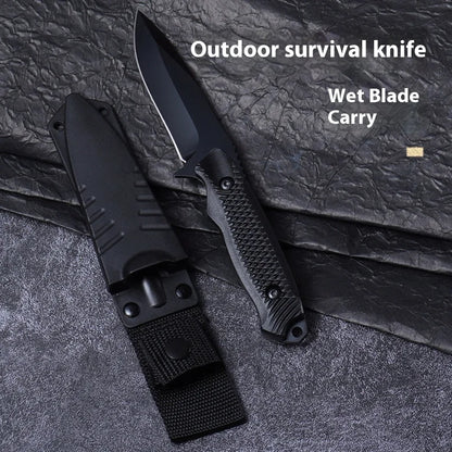 Outdoor Tactica Personal Defense Sharp Diving Utility High Hardness Integrated Dragon Bone Design Survival Tool