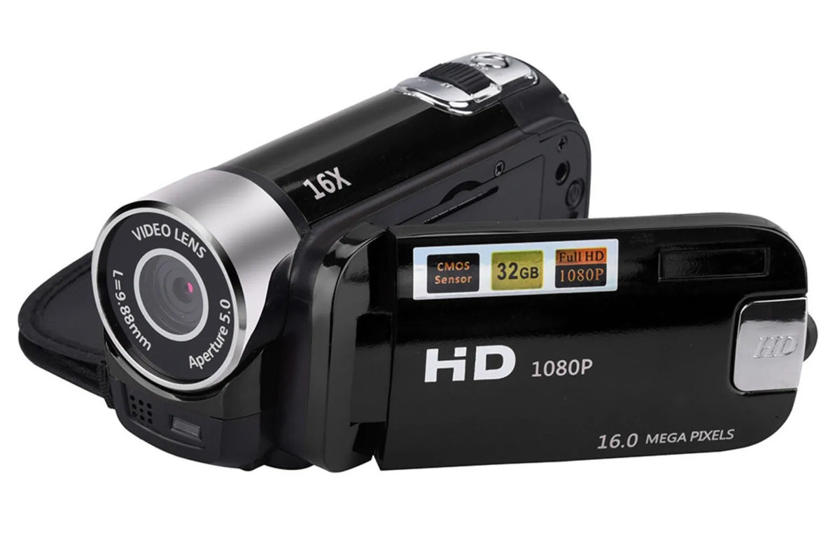 New 48MP DV Camera 2.7in TFT Rotatable Screen 16x Digital Zoom Video Camera with USB Cable 1080P Camera Vlogging Camera
