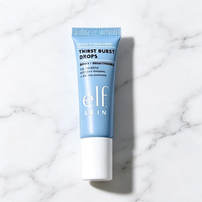 Elf Thirst Burst Drops, Brightening Moisture Gel Essence, Hydrating Pre-Makeup Primer, Nourishes Dry Skin for Smooth Base Makeup