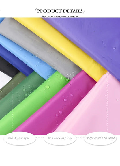 100/200X150CM 210D Oxford Waterproof Fabric Polyester Coated PU Cloth Tent Umbrella Fabrics By Meter DIY Sewing Accessories