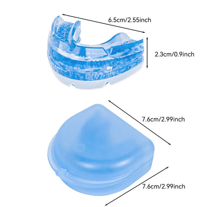 Anti Snoring Mouth Guard Improve Sleeping Adjustable Snoring Mouth Guard Anti-Apnea Teeth Bruxism Stop Snoring Device Mouthpiece