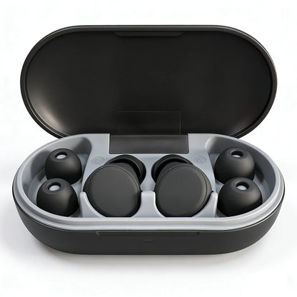 36dB Noise Cancelling Ear Plugs for Sleeping for Side Sleepers - Reusable Sound Blocking Protection for Snoring, Travel & Focus