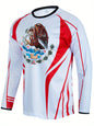 Fashion Mexican Flag T-Shirts Mexico 3D Print Men Woman Long Sleeve T Shirt Streetwear Oversized Harajuku Kids Tees Top Clothing