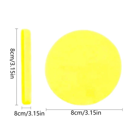 50pcs Compressed Face Wash Wash Face Sponge Clean Face Disposable Powder Puff Face Cleansing Cotton Pad Cleansing Beauty Strip