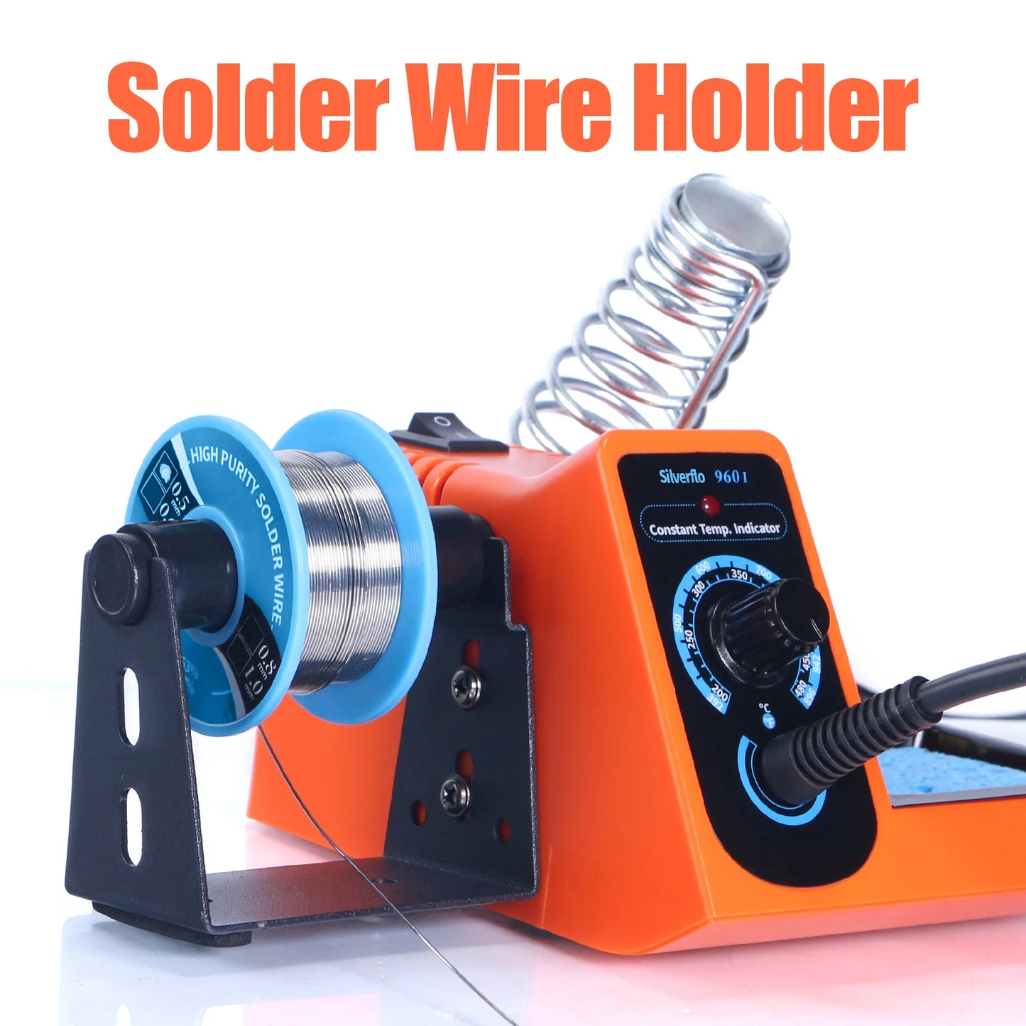 Silverflo 960-I Soldering Station Mini Soldering Iron Station Welding Rework Station for BGA SMD PCB IC Repair ESD Safe