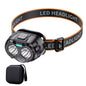 Powerful LED Headlamp IPX4 Waterproof Emergency Head Flashlight 500LM XPE LED Headlamp 500mAh for Outdoor Fishing Camping Hiking