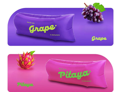 Outdoor Portable Inflatable Sofa Foldable Beach Park Inflatable Bed Grassland Music Festival Camping Supplies Birthday Gift
