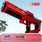 Children Electric Water Gun with Battery Level Display Automatic Water Absorption Squirt Guns Summer Outdoor Games Toys for Kids