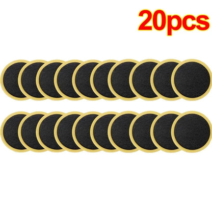 30/20/10 PCS Bicycle Glue-free Tire Patches Tool Quick Repairing Tyre Protection Patch Adhesive Quick Drying Bike Accessories