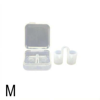 4 Sizes Anti-Snoring Nasal Dilator Easy Sleep Breathing Aid Nose Clip Stopper Snore Relief Device for Comfortable Sleep