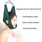 1pcs NEW Hanging Cervical Traction Device Soft Neck Stretching Belt Pain Relief Metal Bracket Chiropractic Neck Traction Cushion