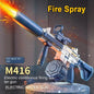 Water Gun Electric M416 Pistol Shooting Lighting Toy Gun Full Automatic Summer Pool Beach Toy For Kids Children Boys Girls Adult