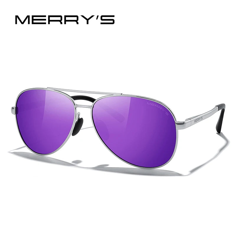 MERRYS DESIGN Classic Polarized Pilot Men Sunglasses For Driving Fashion Women Gradient Sunglasses UV400 S8268