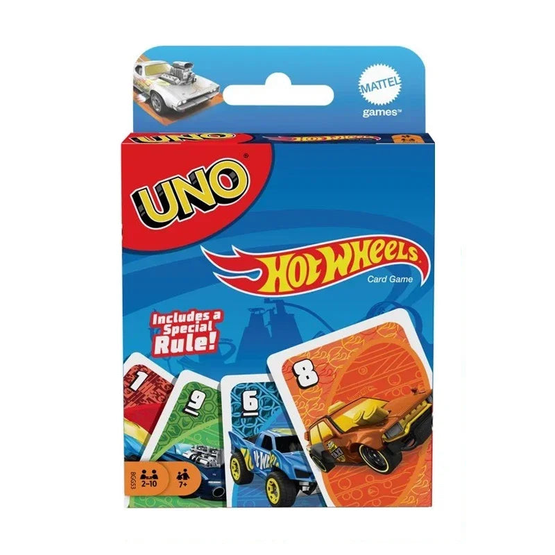 UNO Flip Playing Cards Games, Super Mario, Minecraft, Lord of the Ring, Hot Wheels, No Mercy, Social Board Table Party Games, Ki