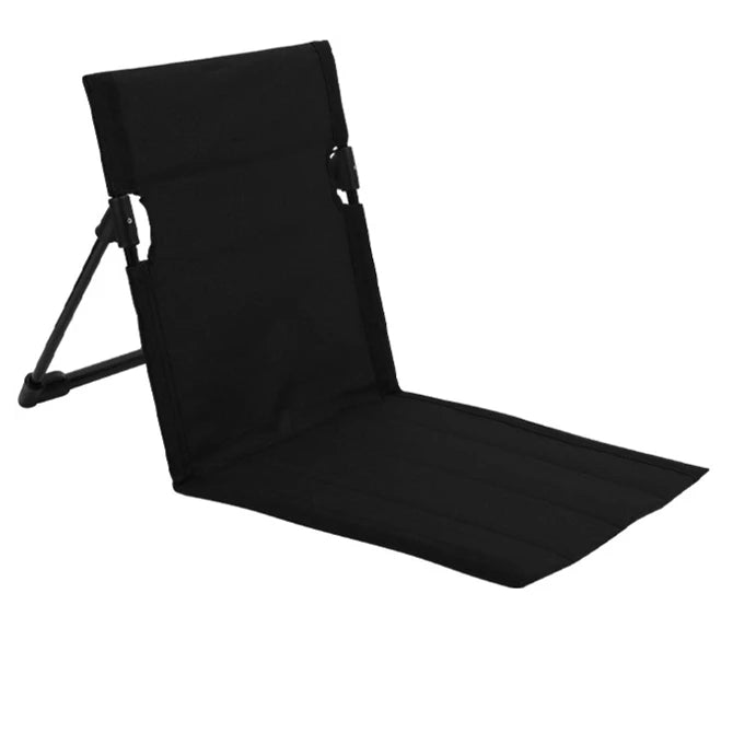 Portable Foldable Camping Chair Oxford Cloth Outdoor Lazy Backrest Chair for Picnic Garden Park Travel