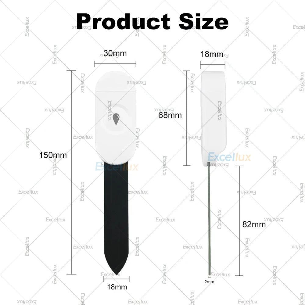 Zigbee Soil Moisture Tester Sensor Temperature Hygrometer illuminance Soil Fertility Sensor For Tuya Smart Life 2MQTT Automation