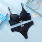 Victoria s Secret Women Bra And Panties Set Lace Push Up Wireless Lingerie Comfortable Breathable Underwear Set