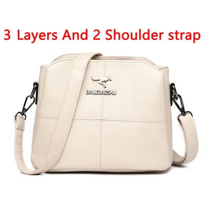 Casual Women's Bag High Quality Pu Leather Shoulder Bags for Women 2022 Ladies Crossbody Bag Purses and Handbags Luxury Designer