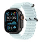 Ocean Strap for apple watch Band 44mm 40mm 45mm 41mm 49mm 46mm silicone correas bracelet iWatch series 7 5 6 3 se 8 Ultra 2 9 10