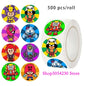 Brawl Stars Happy Birthday Party Supplies Set Cartoon Game Theme Tableware, Paper Plates & Backdrop Decorations for Celebrations