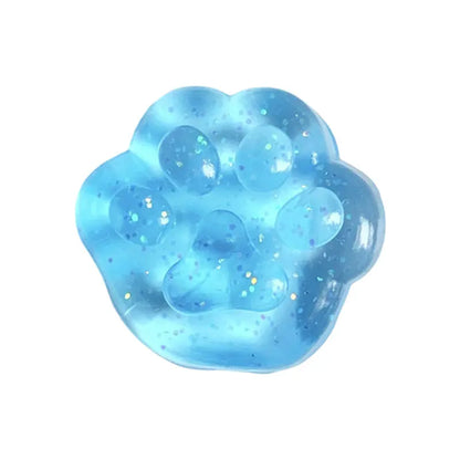 Cat Paw Sticky Squishy Super Soft Elastic Stress Release Squeeze Portable Relaxing Hand Toy Emotion Relief Fidget Gadget Gifts
