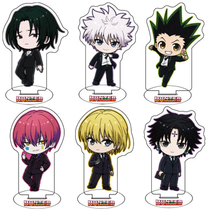 Anime Charm Hunter Boy Acrylic Stand Model Cosplay Characters Ornament Accessories Goods Collection Gifts
