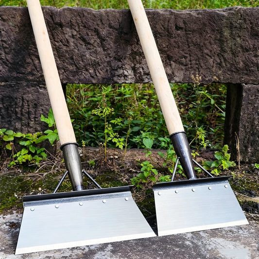 Durable Manganese Steel Multifunctional Shovel Moss Weeding Deicing Hand Tool Metal Spade for Farm Planting Yard Garden Cleaning