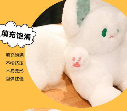 25-55cm Lovely Bat Plush Toy Lovely Flying Bat Rabbit Plushie  Long Tail Pink & Black Bat Rabbit Stuffed Dolls Birthday Gifts
