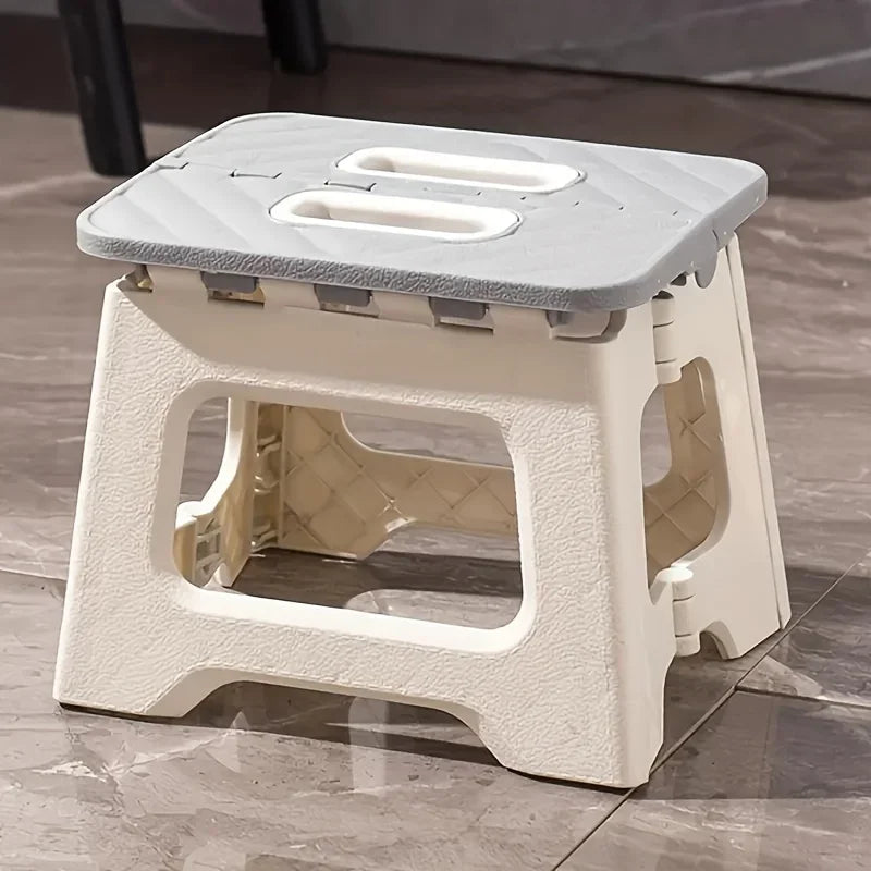 Simple Office Stool, Fashionable, Beautiful, Sturdy and Durable, Folding Stool for Home Use, Easy to Store, Office Folding Stool