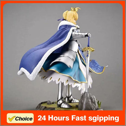 Fate Grand Order Altria Pendragon Saber Alter Rider 27cm Anime Figure Model Doll Jeanne D Arc Action Figurine Collectible Toy