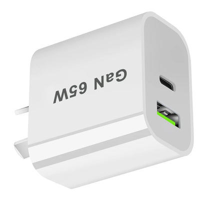 AU Plug Fast USB Charger Type C Charger for Xiaomi Redmi iPhone Samsung Mobile Phone Quick Charging Adapter PD Wall Charge