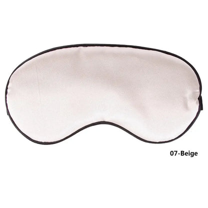 1Pc Pure Silk Sleep Natural Sleeping Eye Mask Eye Shade Cover Shade Eye Patch Women Men Soft Portable Blindfold Travel