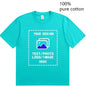 Custom-Made Men's T-Shirts Are Suitable for Team Gatherings, Gyms, and Sports Cotton Round-Neck Short-Sleeved Shirts