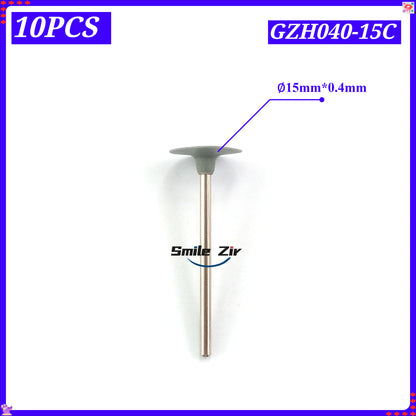 Dental Lab 2-in-1 Grinding Polishing Hand Tool for Pre-Sintered Zirconia Green State Zirconia Restoration Finishing Rotary Tool
